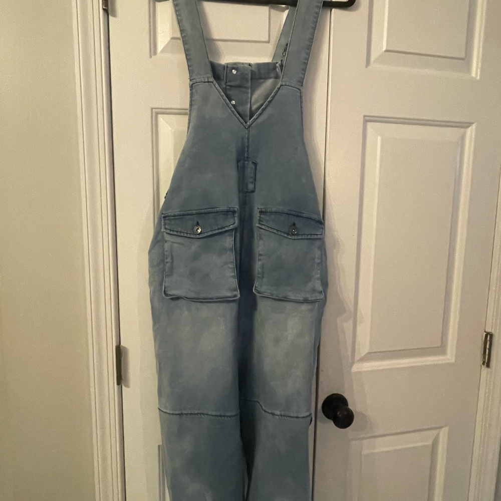 Blue Denim Overalls